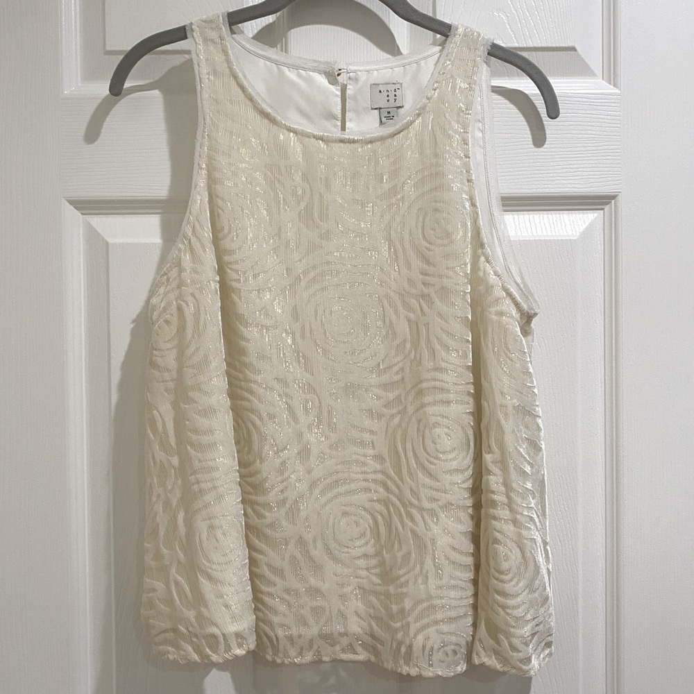 Target’s A New Day White Sleeveless Blouse